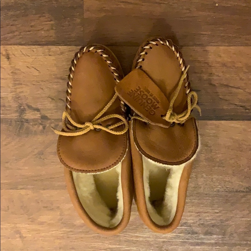 Genuine Moose Leather Moccasins